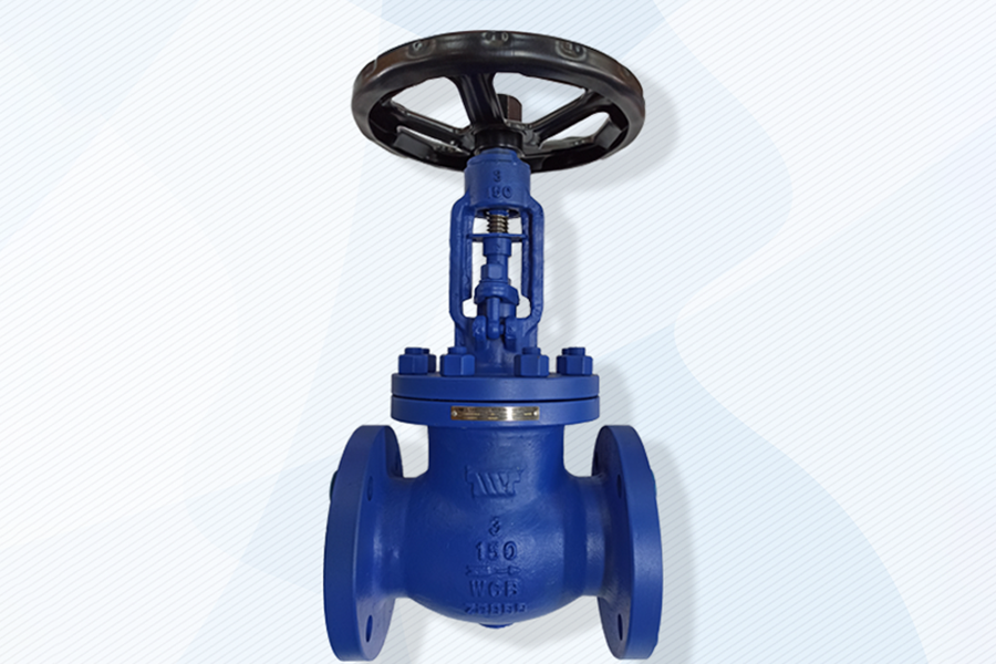 美标波纹管截止阀 WJ41H-150LB